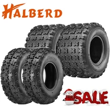 Quad Sport ATV Tires 21X7-10 20X10-9 21X7X10 20X10X9 Tubeless Fit Yamaha Raptor