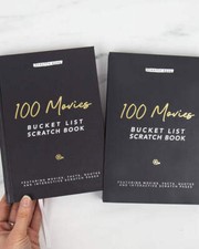 Image of 100 Movies Bucket List Scratch Book Activity Films Fun Couple Night In Date