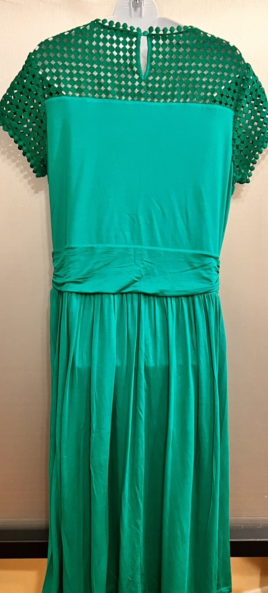 boden crochet trim jersey dress BODEN Crochet Trim Jersey Maxi Dress