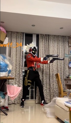 Mask Billy the Kid Cosplay Zenless Zone Zero Anime Helmet 1/1 Wearable Light New - Picture 4 of 15