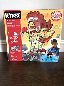 knex t rex fury roller coaster