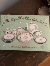   Muffy  s Hot Chocolate Set   North American Bear Co. 1995 Ten Piece Set READ