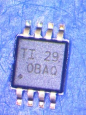 TEXAS INSTRUMENTS  OPA2333AIDGKR Qty of 20 per Lot IC OPAMP DUL VSSOP-8 1.8-2.5V
