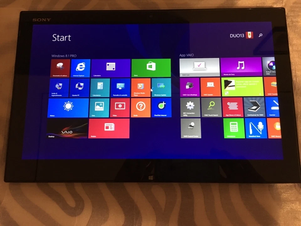 SONY VAIO DUO 13 SVD1321C5E NERO 13" notebook/tablet i7 RAM 8GB SSD 256 GB 4G - Immagine 3 di 4