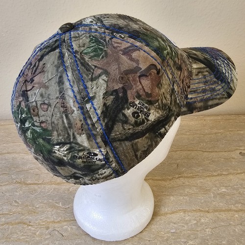 FORD Motor Company Embroidered Camo Stretch Fitted Hat Cap S/M - Picture 9 of 21
