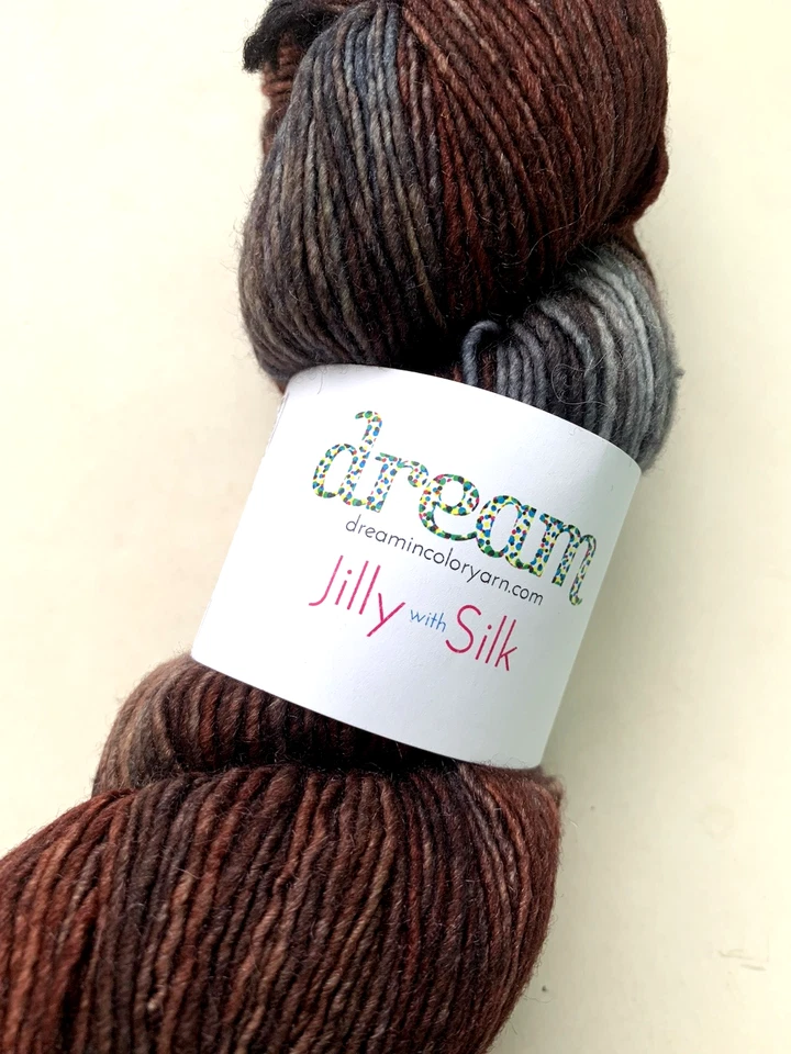 Dream in Color JILLY com SEDA - Merino / Seda - Novembro 2015 Dream Club 400yds - Imagem 4 de 4