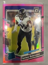 Donruss Optic 2023 Tavius Robinson #208 Pink Parallel Rookie Baltimore Ravens 🔥