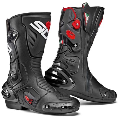 Sidi Vertigo 2 Street Motorcycle Boots Black/Black Size 47 / 12.5 US NEW