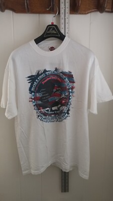 Harley Davidson Washington DC Rolling Thunder XVII 2004 Shirt Mens XL USA Made