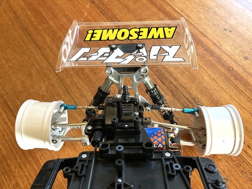 VINTAGE 1/10 1990 TAMIYA MANTA RAY 2WD RC BUGGY NEW BUILT MODIFIED RARE 58087 - Picture 17 of 22