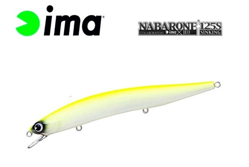 Ima Nabarone 125S, Coulée Pêche Leurre, Hard Bait, Mer Bass, Bluefish, barracuda - Photo 13/15