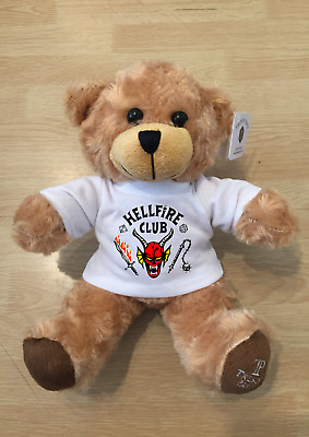 Buy 9’’ Inch 'Stranger Things' - 'Hellfire Club' Teddy Bear + T-Shirt - Brand New!!!