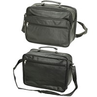 Arbeitstasche Schultertasche Kunstleder UmhäNgetasche Messenger Flugbegleiter