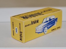 DINKY TOYS BOITE REPRO COPY SIMCA  1000 JUNIOR N°104