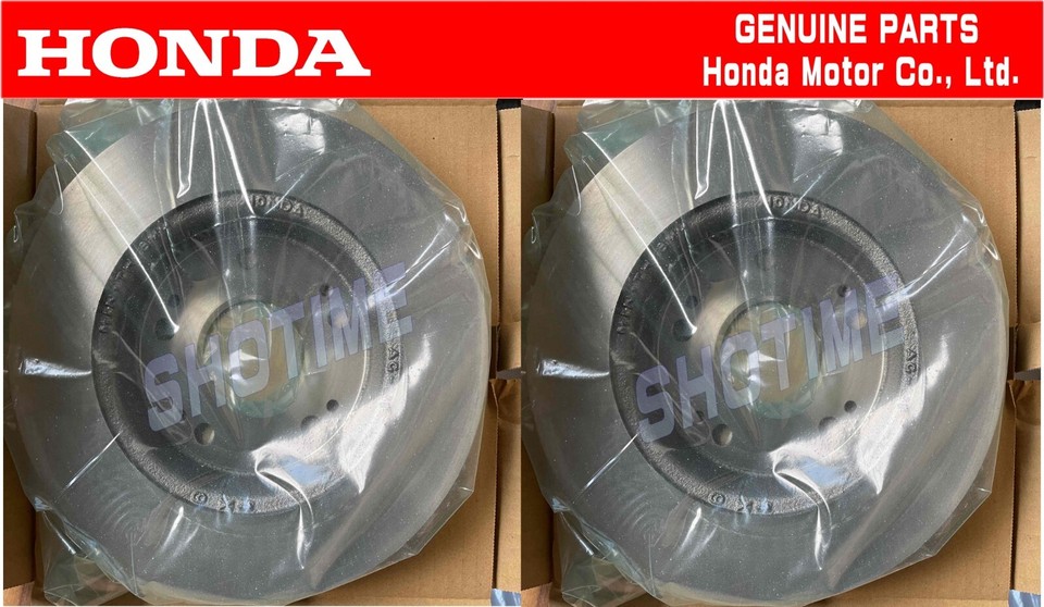 Honda Genuine Civic EK9 Type-R CTR Rear Brake Disc Rotor Set | Genuine OEM