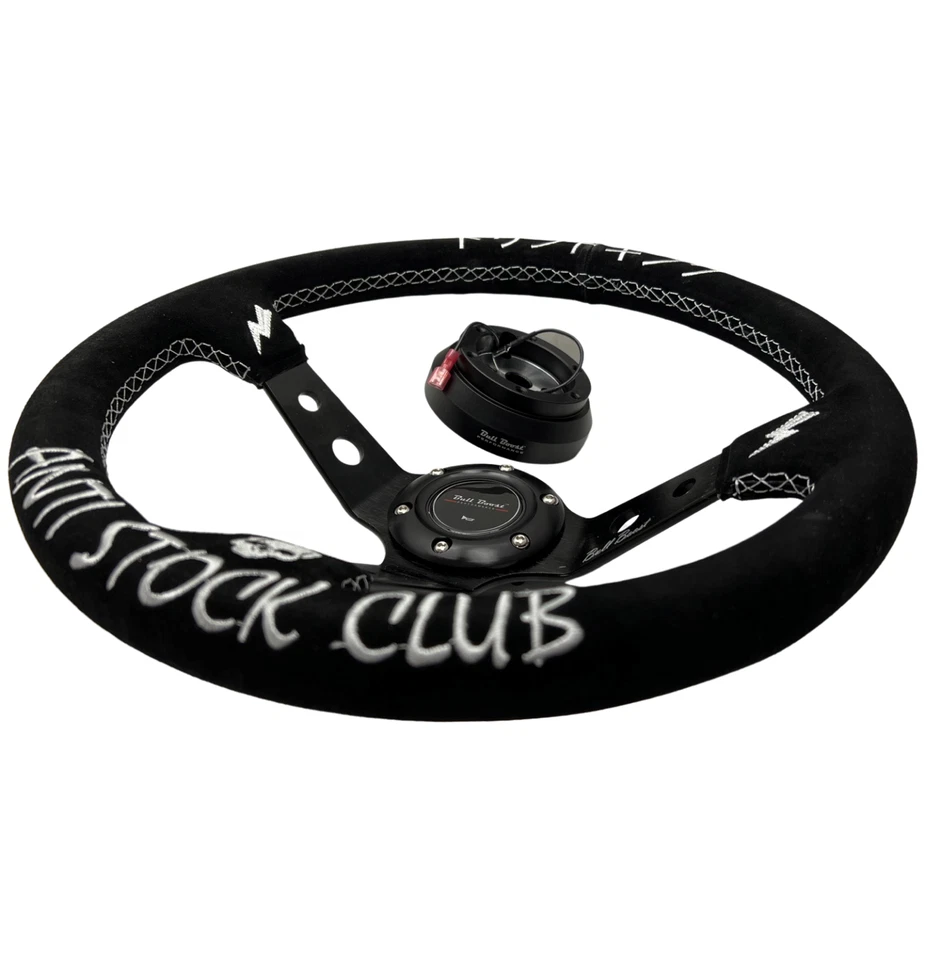 Kit adaptador de buje corto de volante de gamuza para Nissan 200X S13 S14 SR20 KA24 Foto 2 de 4