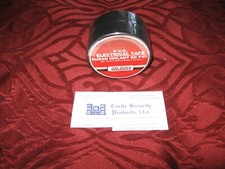 2 ROLLS PVC ELECTRICAL TAPE BLACK  FREE USA S H