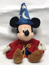 Sorcerer Mickey Mouse Fantasia 2000 Disney Store Vintage Bean Bag Plush Stuffed