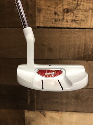 USED Bionik 105 White Golf Putter RH Semi Mallet 33 Inches Senior Women 290-H4VV - Picture 5 of 10