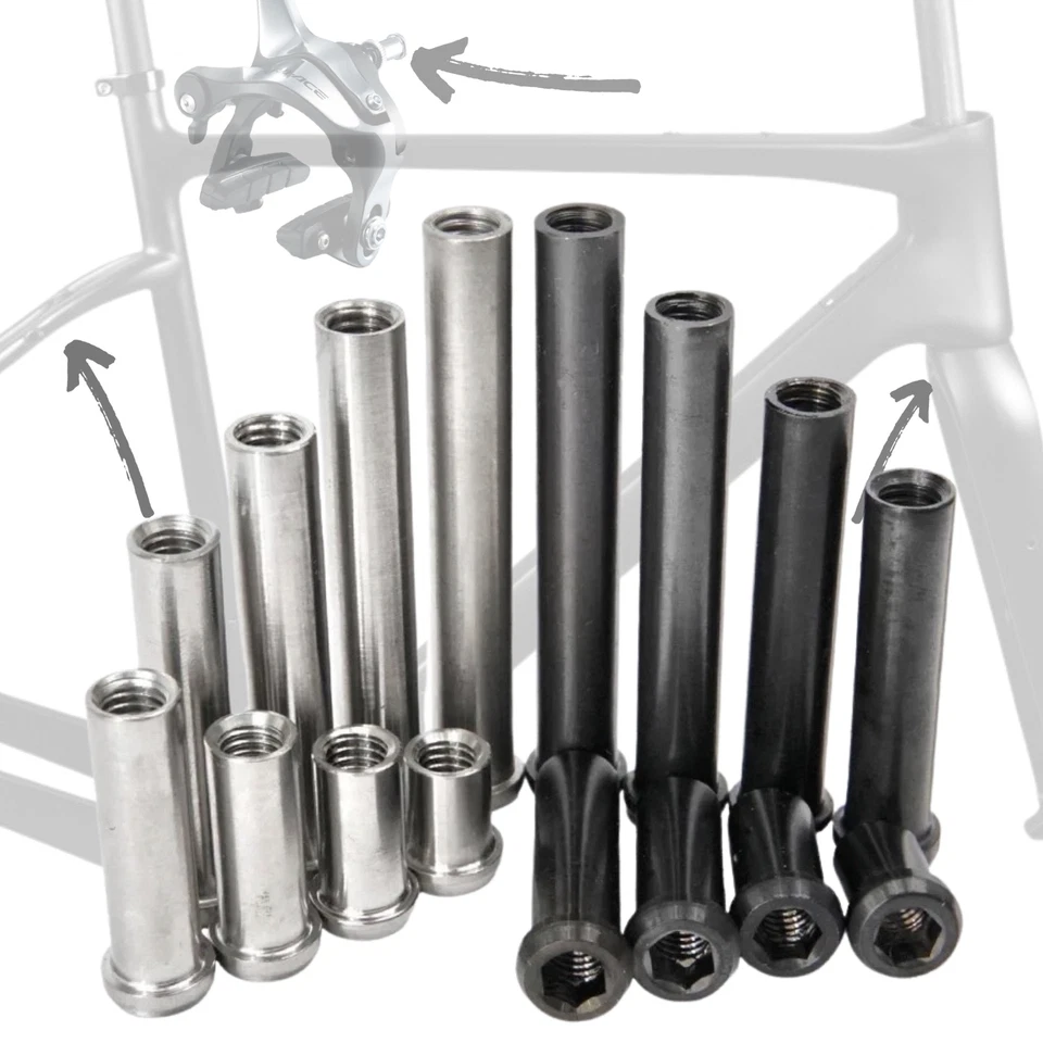 F26 Tuerca de manguito de frenos Titan M6 Ti Brake bolt bicicleta de carretera Sram Red Dura ace Campagnolo