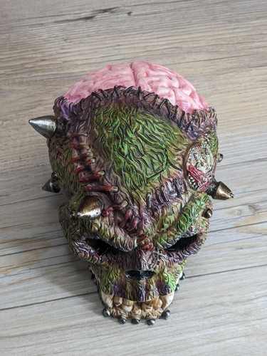 Zombie Vampire Skull Day Of The Dead Display Figure Pacific Giftware 4.75" Tall - Picture 7 of 12