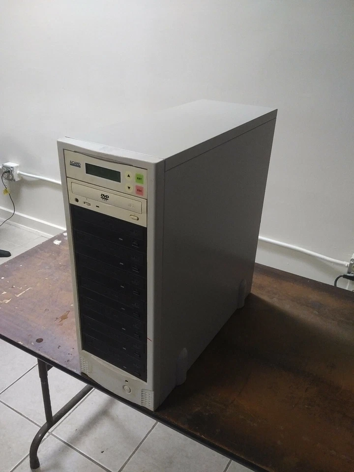 Acard Technology 1-7 M-Disc Burner CD DVD Duplicator Duplication Tower - Image 2 of 2