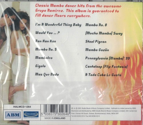 Grupo Ramirez – Mambo Dance Power / 3 - Sealed - Picture 2 of 2