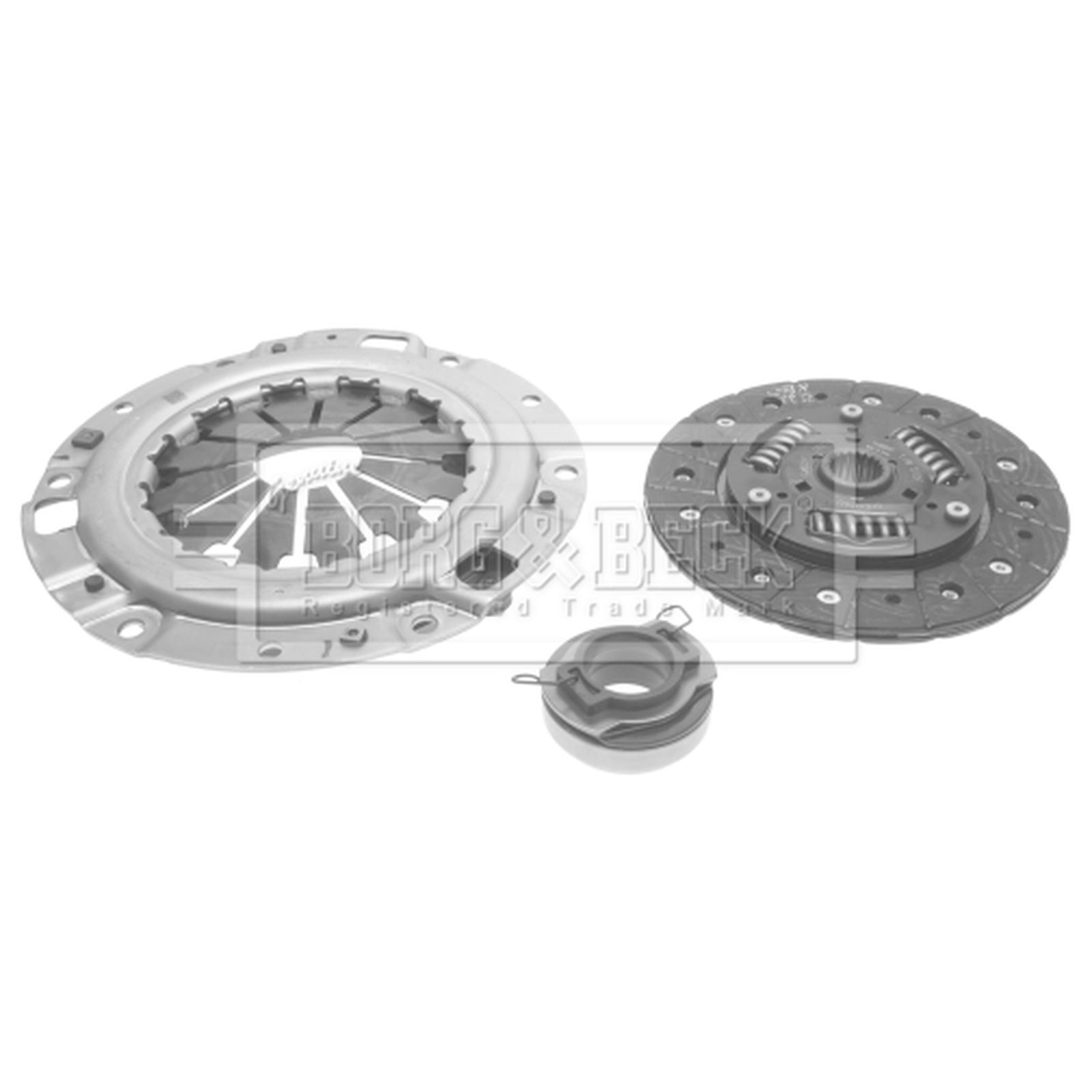 Clutch Kit 3pc (Cover+Plate+Releaser) fits PERODUA KELISA L7 1.0 02 to 07 B&B - Image 8