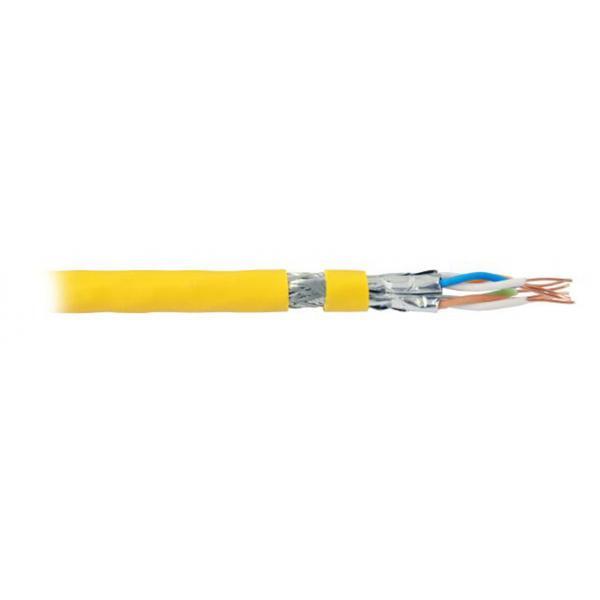 Matassa S/FTP Cavo Cat.8.2 Rame 2000MHz Dca 100m Rigido LSZH Giallo