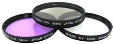 Zeikos ZE-FLK58 58mm Filter Kit