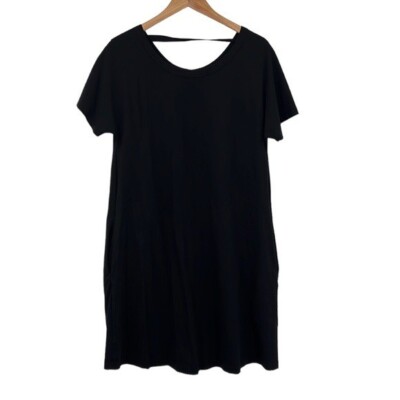 cos black t shirt dress COS Black Boilda T-Shirt Wool Dress