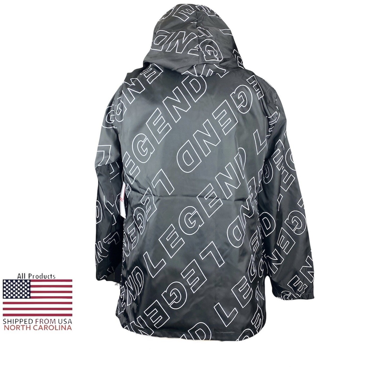 New Windbreaker Hoodie Jacket Size Large Prime Threads