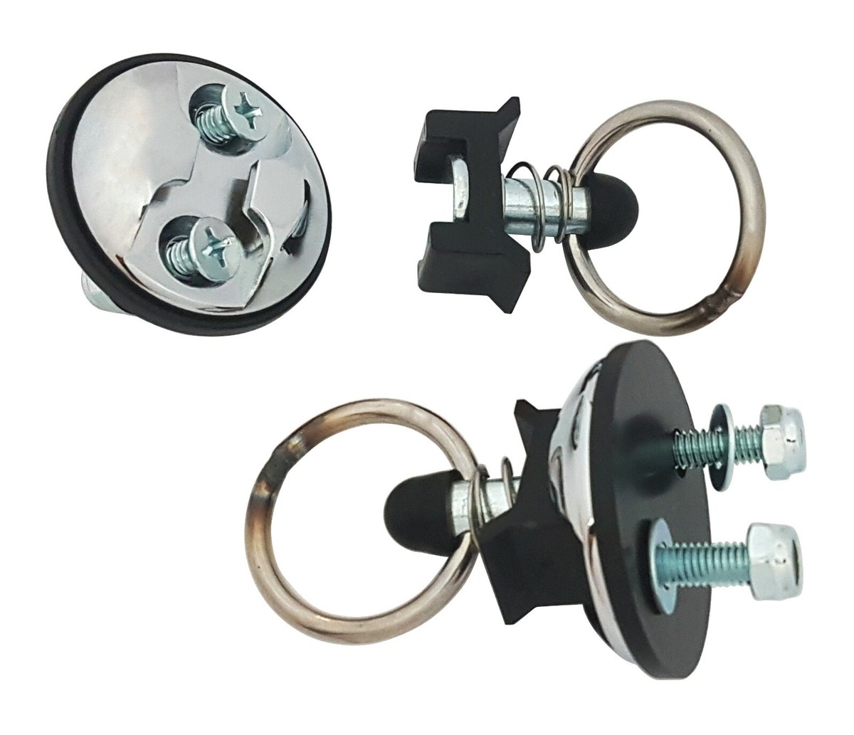 Atv Tracks HERCOO Round Tie Down Anchor Point Kit - Quick Release Bolts ...