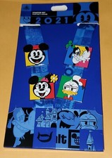 Disney Pins Lanyard Starter Set Authentic 2021 Mickey Minnie Goofy  Donald