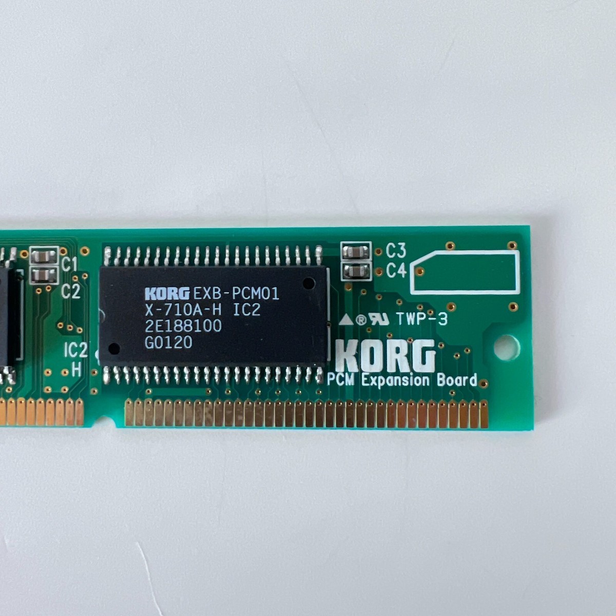 KORG EXB-PCM01 PIANOS CLASSIC KEYBOARDS PCM Expansion Board Tested