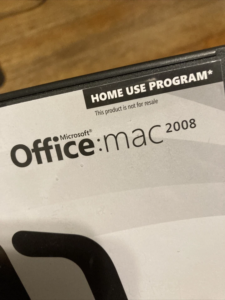 Microsoft Office: Mac 2008 Home Use Program DVD-ROM w/ Product Key #57 - Image 2 of 4