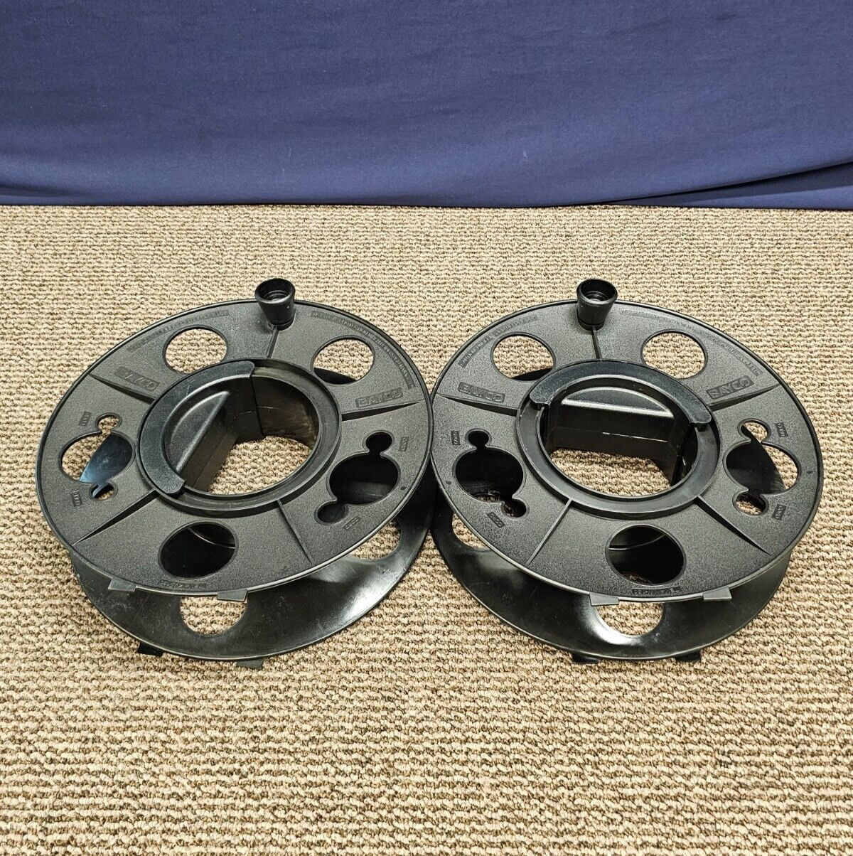 2 Bayco Extension Cord Electrical Cable Storage Winding Reel Kord Manager KW-130