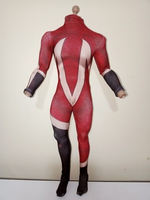 costume suit superhero 1/12 SPAWN with zipper