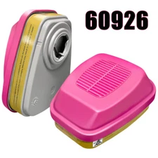 1 Pair Respirator Cartridge/Filter 60926 for 6000, 6800 and FF-400 Series Masks