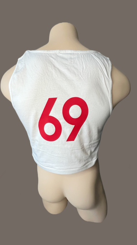 Camiseta sin mangas Meet Me After Gym Class 69 estampado personalizado hombre blanco - Imagen 6 de 9