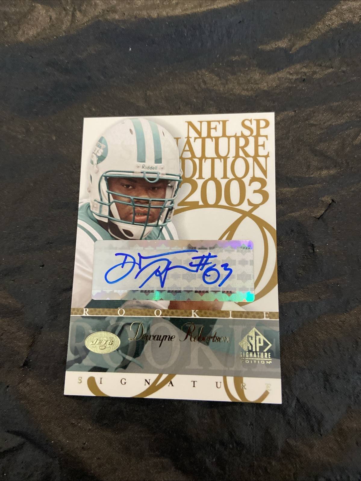 Dewayne Robertson SP Signature Edition #DR Base