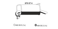 Ernst 670074 EndschalldäMpfer FüR Mazda