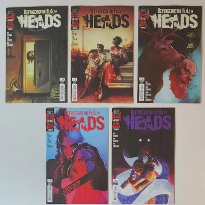 Refrigerator Full of Heads 1 2 3 5 6 All Cover A NM DC Hill House lot of 5 