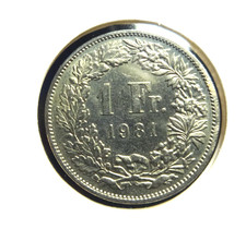 Switzerland 1981   1 Franc  * Libertas *  👀