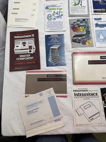 Colecovision Intellivision Coleco Game Booklet Manual Bundle Lot