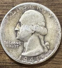 1941 Silver Quarter 25C