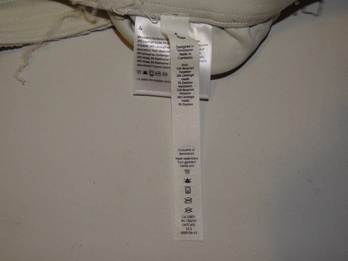 Women's Lululemon Softstreme High-Rise Short sz 4 White Opal 4" super soft! - Picture 8 of 14