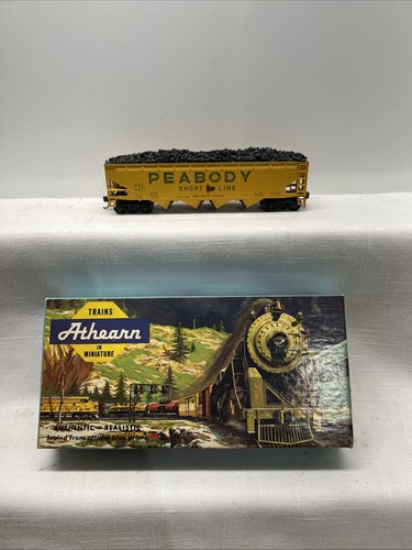 ATHEARN 1756 -- TOLVA 40’ 4 BAHÍAS, ACOPLADORES KADEE LÍNEA CORTA PEABOODY LN | Condition: Used
