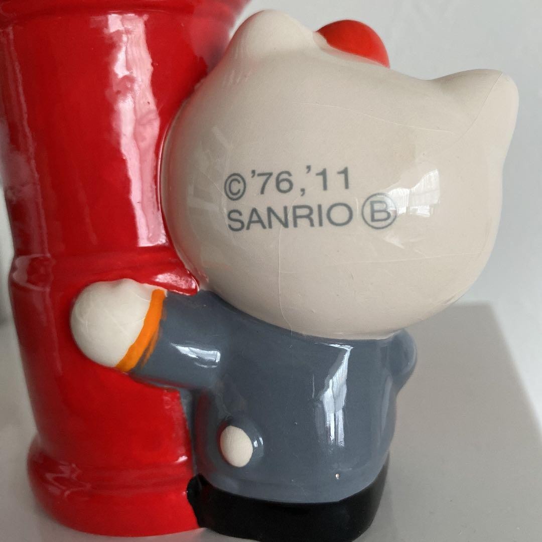 Hello Kitty Japan Post Collaboration Ceramic Coin Bank