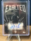 2025 Topps Exalted WWE Kane Auto Black and White Signatures Rare